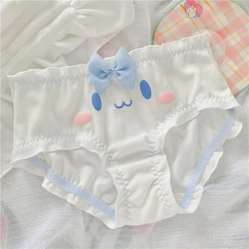 Sanrio Cinnamoroll Cotton Women's Comfort Panties Mid Waist Kawaii Blue Pink High-Quality Comfortable Panties
Sanrio Cinnamoroll Cotton Women's Comfort Panties Mid Waist Kawaii Blue Pink High-Quality Comfortable Panties
