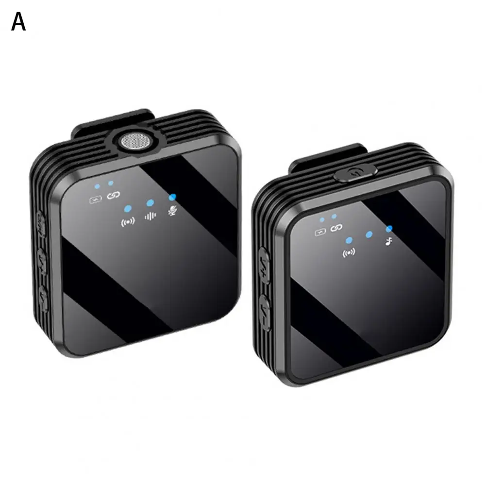 1 компл. Практичный аудиомикрофон компактного размера беспроводной петличный микрофон Широкая совместимость с шумоподавлением 
1 компл. Практичный аудиомикрофон компактного размера беспроводной петличный микрофон Широкая совместимость с шумоподавлением