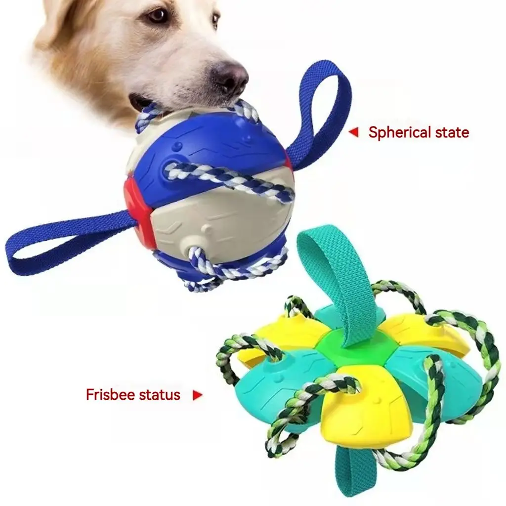 Pet Toys Outdoor Training Toys Waterproof UFO Ball Dog Toys Household Frisbee Toys Portable Educational Pet Interactive Toys
Pet Toys Outdoor Training Toys Waterproof UFO Ball Dog Toys Household Frisbee Toys Portable Educational Pet Interactive Toys