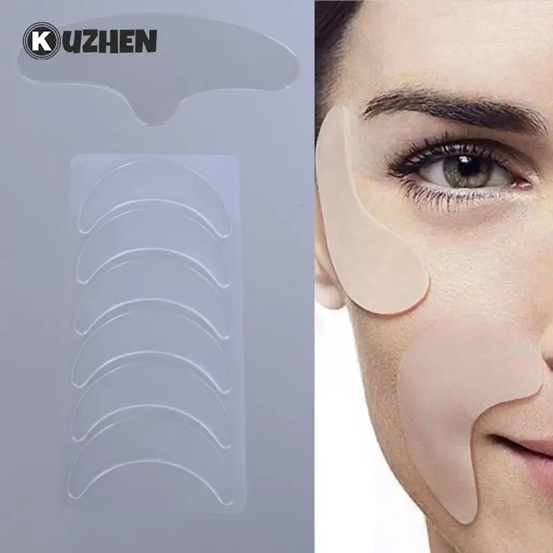 Антивозрастные силиконовые накладки, многоразовые наклейки для глаз, щек, лба, против морщин, стикер для кожи, подтяжка кожи
Антивозрастные силиконовые накладки, многоразовые наклейки для глаз, щек, лба, против морщин, стикер для кожи, подтяжка кожи