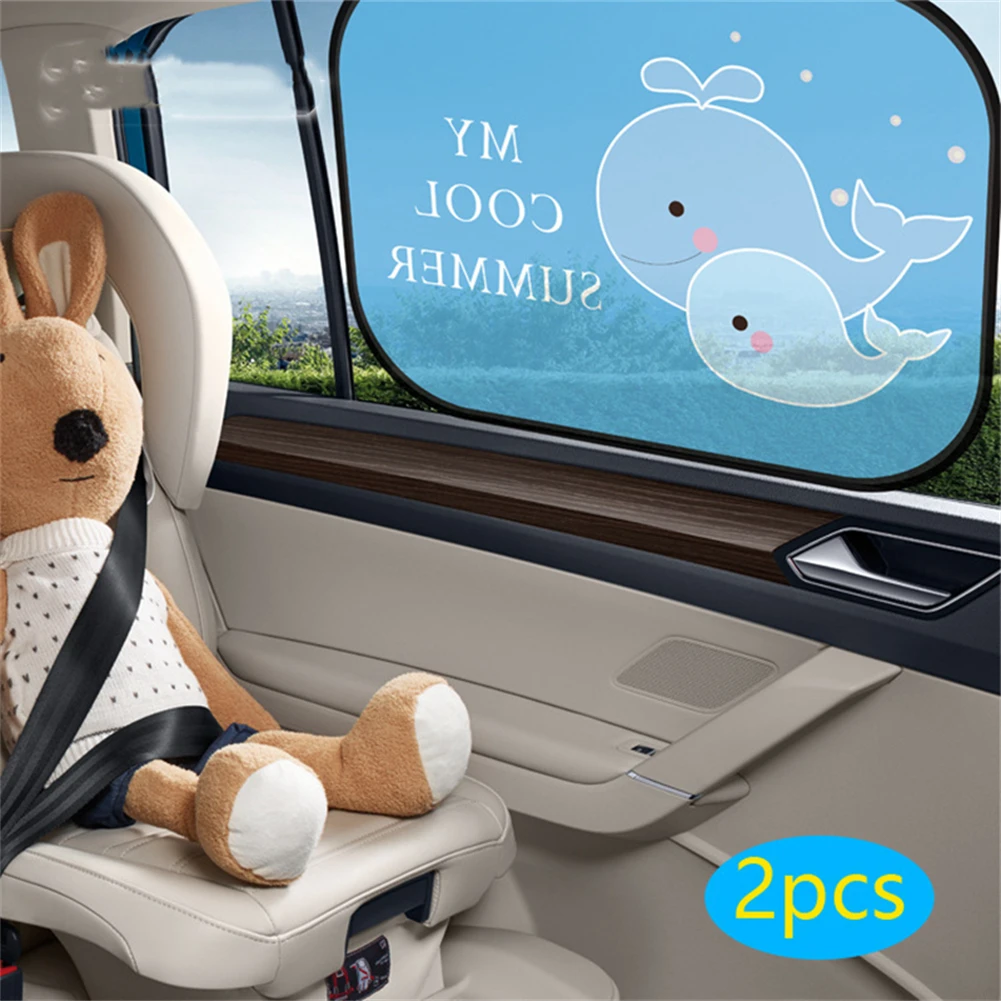 2pcs Car Side Window Sunshade Cartoon Patterned Auto Sun Shades Protector Foldable Car Cover For Baby Child Kids Car-Styling
2pcs Car Side Window Sunshade Cartoon Patterned Auto Sun Shades Protector Foldable Car Cover For Baby Child Kids Car-Styling