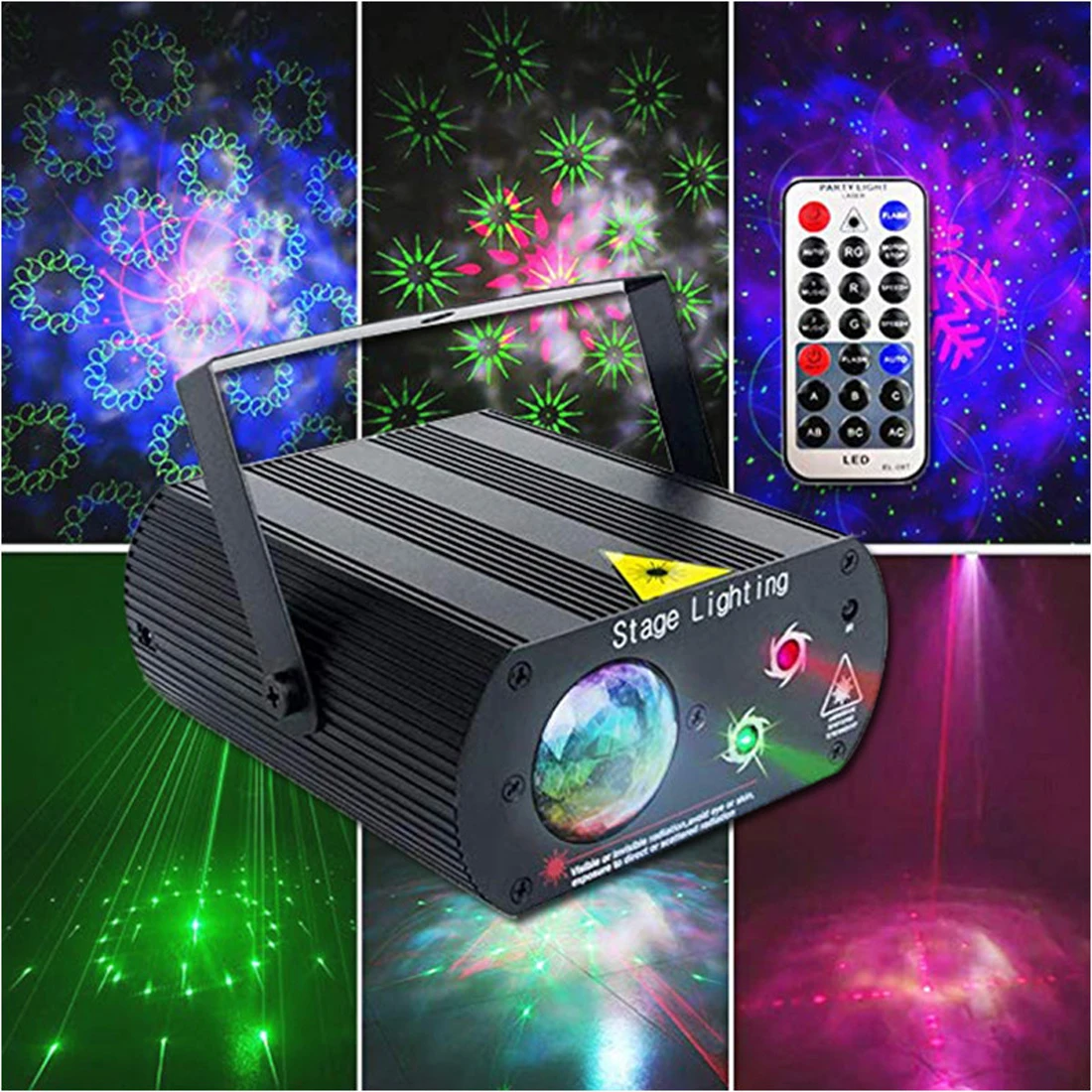 Laser Watermark Light Stage Light Sound Activated With Remote Control For Bar Disco Ball KTV Family Party
Laser Watermark Light Stage Light Sound Activated With Remote Control For Bar Disco Ball KTV Family Party