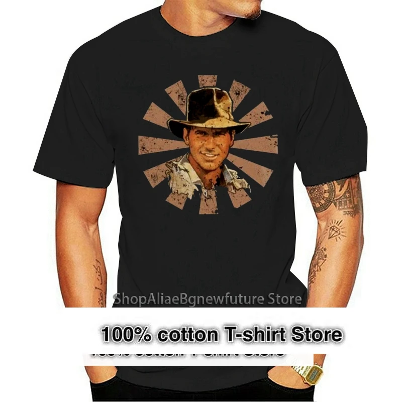 New Printed Funny Indiana Jones Retro Japanese Men's T-Shirt women's tshirt
New Printed Funny Indiana Jones Retro Japanese Men's T-Shirt women's tshirt