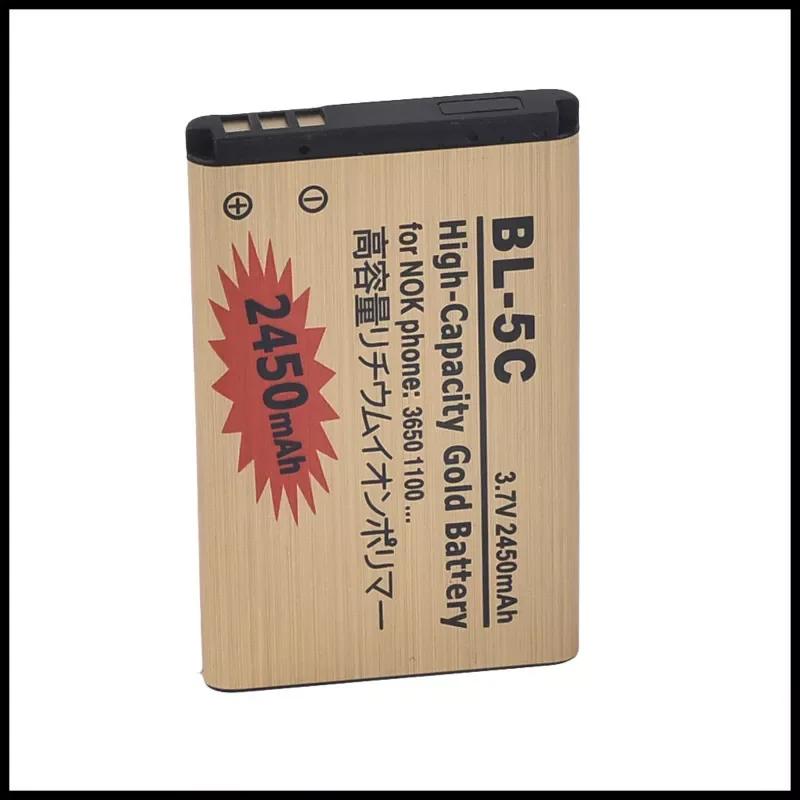 NEW2023 10PCS/LOT Battery BL-5C Replacement Li-ion Lithium Battery for Nokia 1000 1010 1100 1108 1110 1111 1112 1116 BATTERY 5C
NEW2023 10PCS/LOT Battery BL-5C Replacement Li-ion Lithium Battery for Nokia 1000 1010 1100 1108 1110 1111 1112 1116 BATTERY 5C