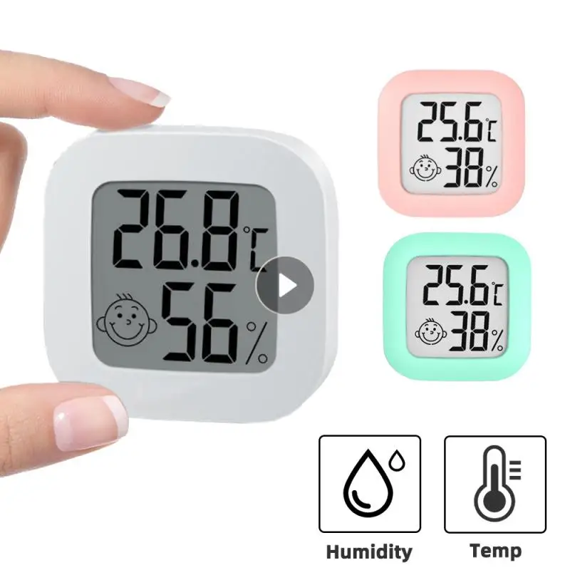 Mini Digital Thermometer Hygrometer 2 In1 LCD Indoor Electronic Humidity Meter Gauge Temperature Sensor Home Weather Station
Mini Digital Thermometer Hygrometer 2 In1 LCD Indoor Electronic Humidity Meter Gauge Temperature Sensor Home Weather Station
