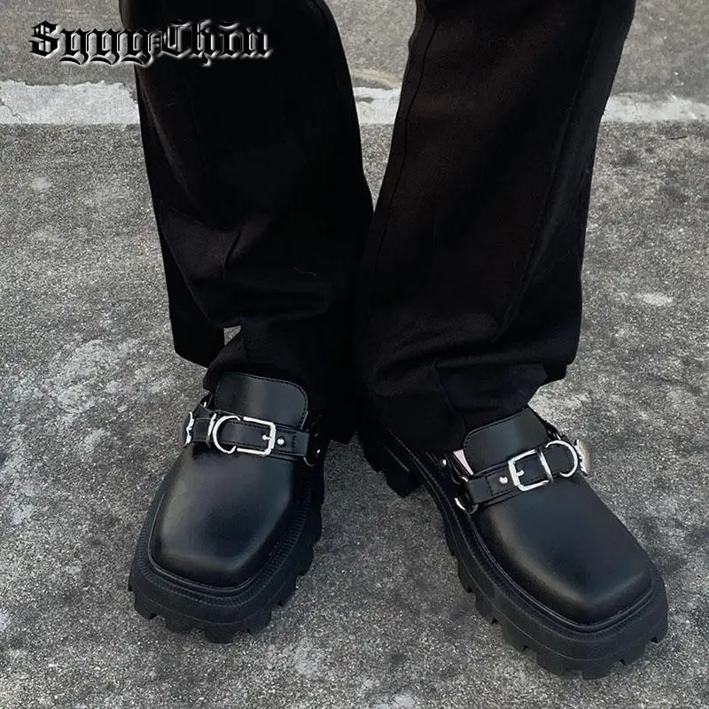 Women Pumps Loafers Mary Jane Chunky Heel Platform Lolita Punk Ladies Sandals Female Fashion Square Toe Sweet Shoes Mujer Zapato
Women Pumps Loafers Mary Jane Chunky Heel Platform Lolita Punk Ladies Sandals Female Fashion Square Toe Sweet Shoes Mujer Zapato