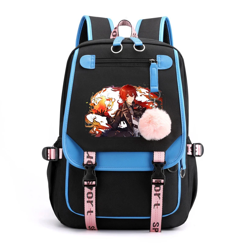 Usb Bags for Women School Bookbag Fashion Teen Girls Backpacks Cute Kawaii Bag Backpacks for School Teenagers Genshin Impact Bag
Usb Bags for Women School Bookbag Fashion Teen Girls Backpacks Cute Kawaii Bag Backpacks for School Teenagers Genshin Impact Bag