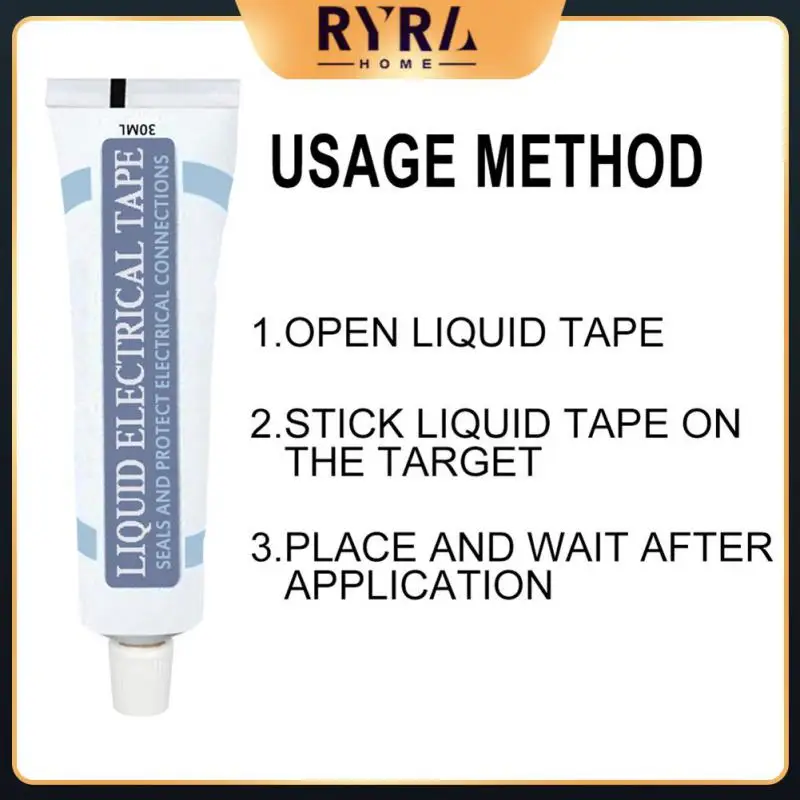 High Temperature Resistant Insulated Electric Sealant 1pcs Liquid Insulation Tape Rubber Wire Cable Coat Fix Electrical Tape 
High Temperature Resistant Insulated Electric Sealant 1pcs Liquid Insulation Tape Rubber Wire Cable Coat Fix Electrical Tape