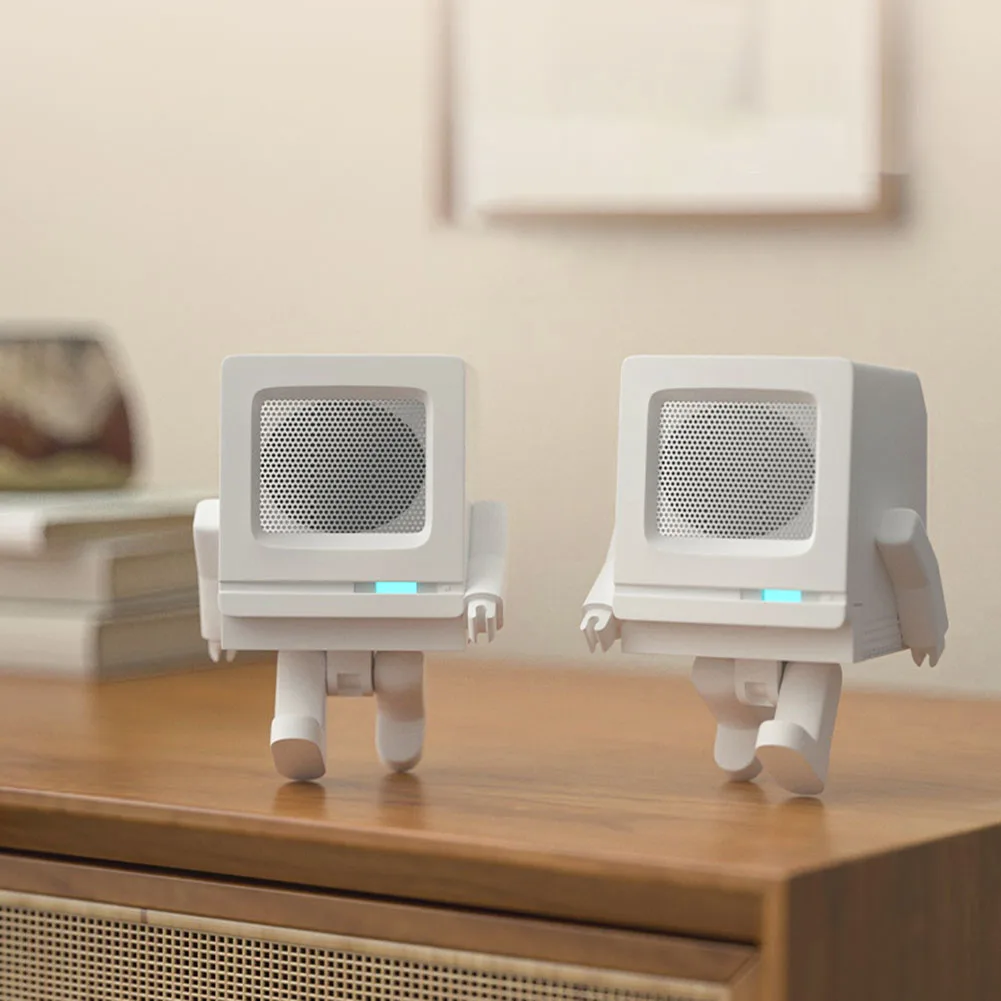 Wireless Bluetooth 5.0 Stereo Subwoofer Robot Audio Supports TWS Interconnection Bluetooth Connection
Wireless Bluetooth 5.0 Stereo Subwoofer Robot Audio Supports TWS Interconnection Bluetooth Connection
