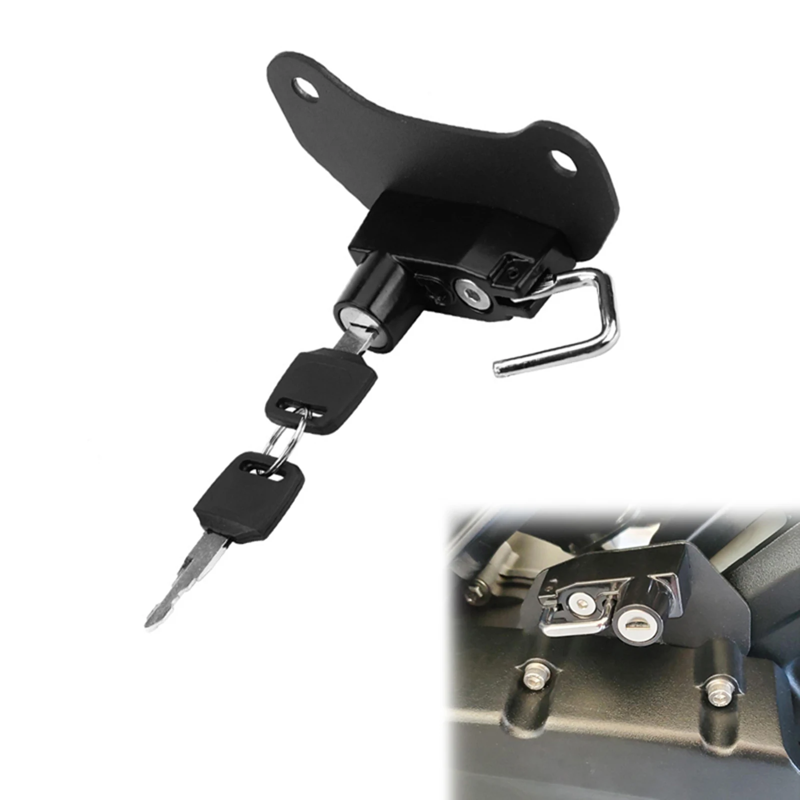 Motorcycle Helmet Lock Mount Hook Keys Locking Set for Indian Scout 2015-2021 Scout Sixty 2016-2021 Scout Bobber 2016-2021 Anti-
Motorcycle Helmet Lock Mount Hook Keys Locking Set for Indian Scout 2015-2021 Scout Sixty 2016-2021 Scout Bobber 2016-2021 Anti-