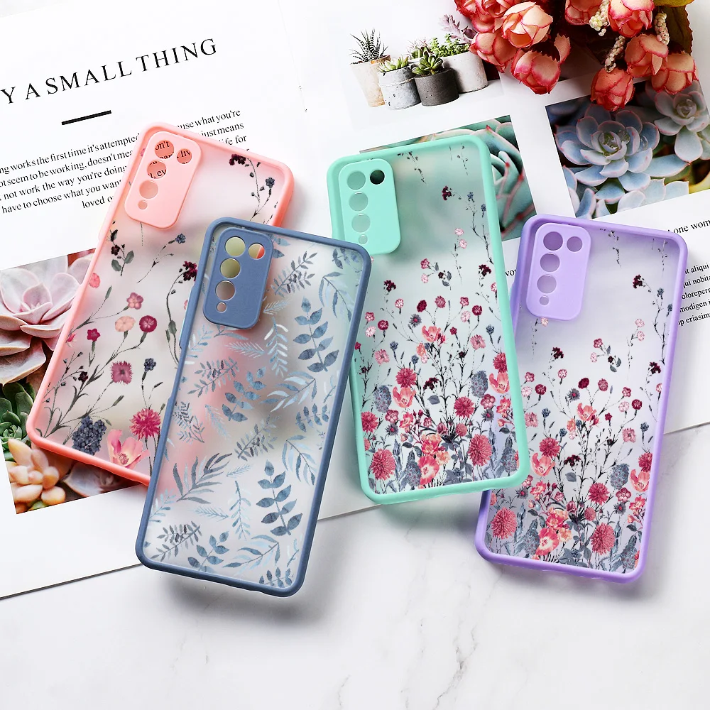 Flower Phone Case For Huawei P30 Lite P40 Pro Plus Case Honor 20 Lite 50 8X 9A 9C 9X 20S Y6p Y7p P Smart 2021 Matte Back Covers
Flower Phone Case For Huawei P30 Lite P40 Pro Plus Case Honor 20 Lite 50 8X 9A 9C 9X 20S Y6p Y7p P Smart 2021 Matte Back Covers