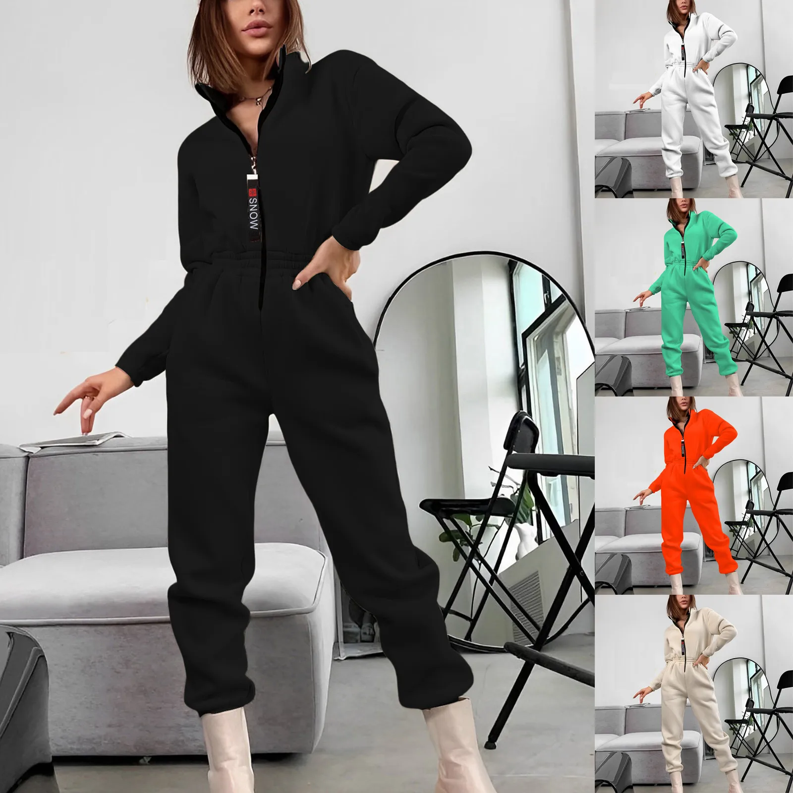 Fleece Sport Jumpsuit Women Playsuit Sportswear Female Long Sleeve Zipper Hoodies Jumpsuits 2022 Autumn Winter Casual Overalls
Fleece Sport Jumpsuit Women Playsuit Sportswear Female Long Sleeve Zipper Hoodies Jumpsuits 2022 Autumn Winter Casual Overalls