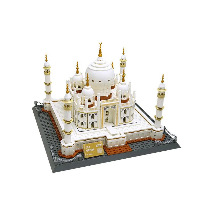 Wange 5211 Building Blocks Set World Great Architecture Large Taj Mahal Model Kits Bricks to Kids Toy Compatible with 10189
Wange 5211 Building Blocks Set World Great Architecture Large Taj Mahal Model Kits Bricks to Kids Toy Compatible with 10189