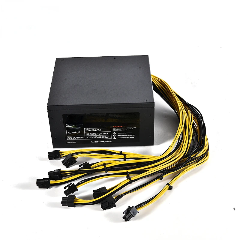 1600W 1800W 2000W PC power supply 4U 6pin*10 Single Multi graphics computer power supply Graphics platform
1600W 1800W 2000W PC power supply 4U 6pin*10 Single Multi graphics computer power supply Graphics platform