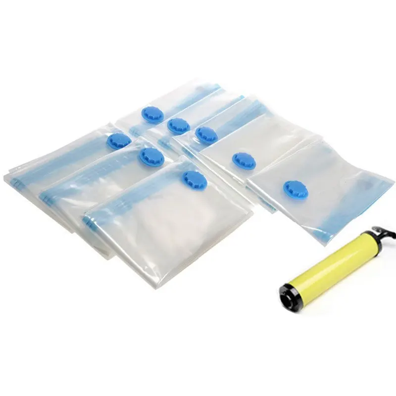 Vacuum Storage Bag for Home Organizer Transparent Border Foldable Clothes Organizer Seal Compressed Travel Saving Space Bag
Vacuum Storage Bag for Home Organizer Transparent Border Foldable Clothes Organizer Seal Compressed Travel Saving Space Bag