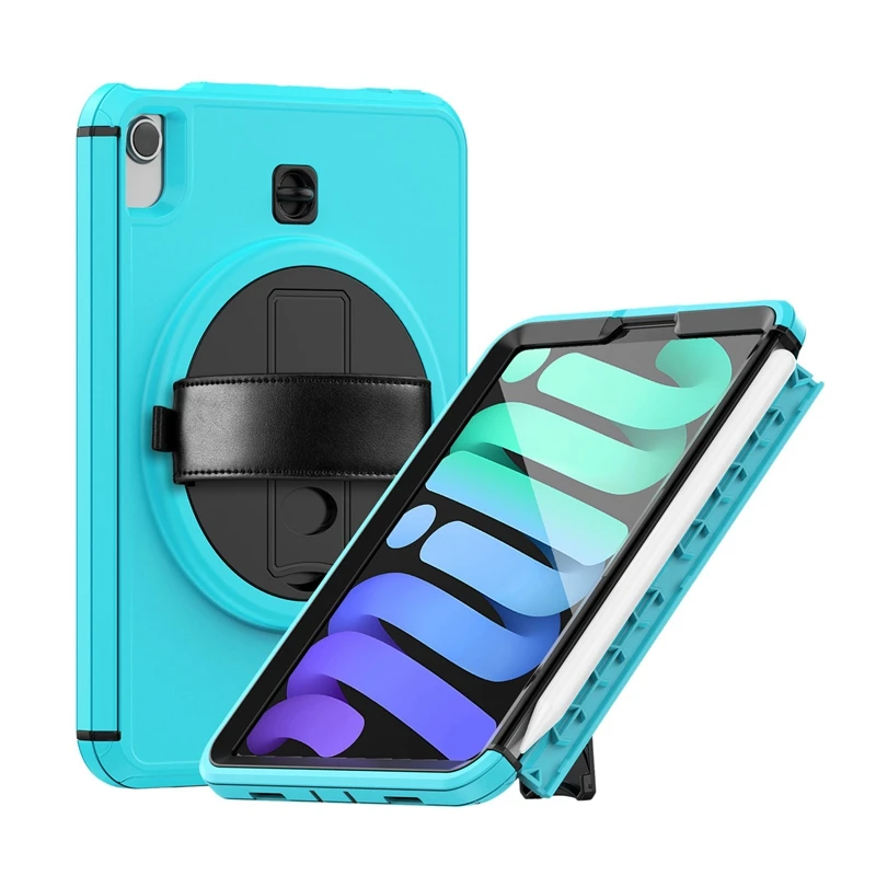 Suitable for iPad Mini 6 8.3 Inch 2021 Tablet Protective Case Handheld Turntable Bend Proof Hard Shell Bracket
Suitable for iPad Mini 6 8.3 Inch 2021 Tablet Protective Case Handheld Turntable Bend Proof Hard Shell Bracket