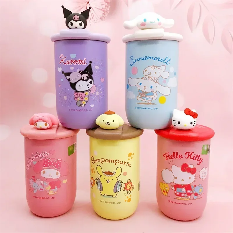 Anime Sanrio Kuromi HelloKitty Mymelody Cinnamoroll Thermos Cup Coffee Cup Rotating Cover Kawaii Cartoon Lovers Birthday Gift
Anime Sanrio Kuromi HelloKitty Mymelody Cinnamoroll Thermos Cup Coffee Cup Rotating Cover Kawaii Cartoon Lovers Birthday Gift