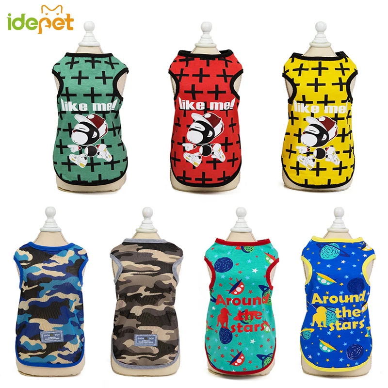 New Cat Clothes Pet Dog Vest Jacket Summer Clothing For Small Cat Dog Shirt Printed Vest Cat Costume Apparel Puppy Pet Clothes
New Cat Clothes Pet Dog Vest Jacket Summer Clothing For Small Cat Dog Shirt Printed Vest Cat Costume Apparel Puppy Pet Clothes