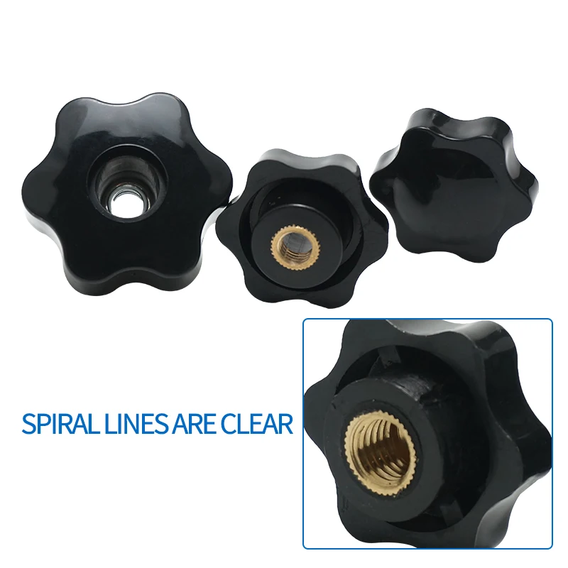 5pc M4 M5 M6 M8 M10 Plum Hand Tighten Nuts Handle Thread Star Mechanical Black Thumb Nuts Clamping Knob Manual Nuts 32 38
5pc M4 M5 M6 M8 M10 Plum Hand Tighten Nuts Handle Thread Star Mechanical Black Thumb Nuts Clamping Knob Manual Nuts 32 38