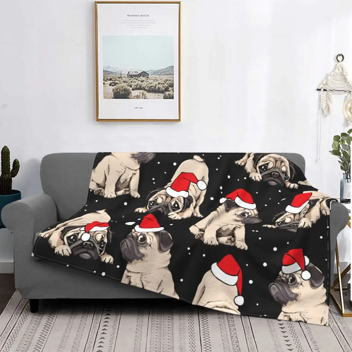 New Year Cute French Bulldog Blanket Merry Christmas Fuzzy Throw Blanket Bedding Couch Decoration Soft Warm Bedspread 
New Year Cute French Bulldog Blanket Merry Christmas Fuzzy Throw Blanket Bedding Couch Decoration Soft Warm Bedspread