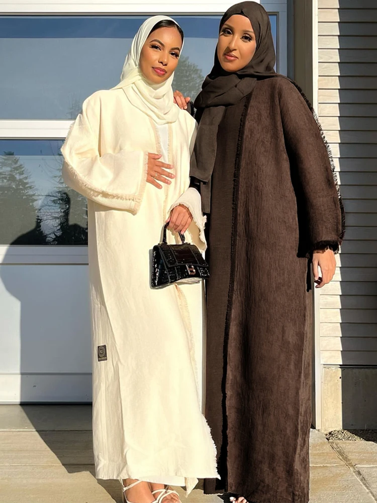 Осенне-зимнее женское кимоно Abaya в мусульманском стиле, однотонное пальто Дубая, саудовская одежда, теплые пальто, кардиганы Рамадан, ИД
Осенне-зимнее женское кимоно Abaya в мусульманском стиле, однотонное пальто Дубая, саудовская одежда, теплые пальто, кардиганы Рамадан, ИД