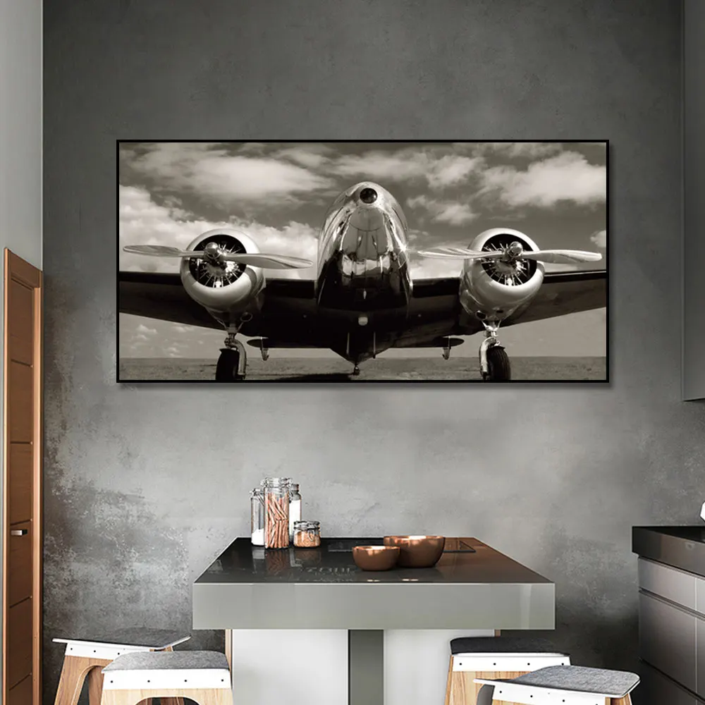 Black And White Plane Abstract Canvas Painting Poster Print Wall Art Picture For Living Room Home Decor Frameless
Black And White Plane Abstract Canvas Painting Poster Print Wall Art Picture For Living Room Home Decor Frameless