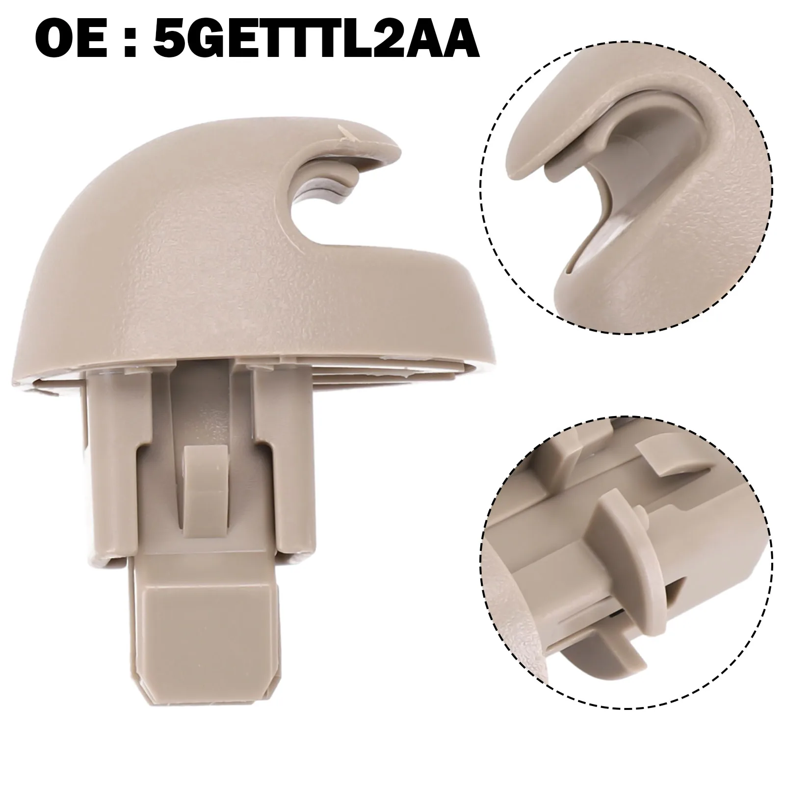 Car Sun Visor Holder Retainer Clip 5GE11TL2AA For Dodge For Durango 2000-2003 Interior Accessories Auto Fastener Clips
Car Sun Visor Holder Retainer Clip 5GE11TL2AA For Dodge For Durango 2000-2003 Interior Accessories Auto Fastener Clips