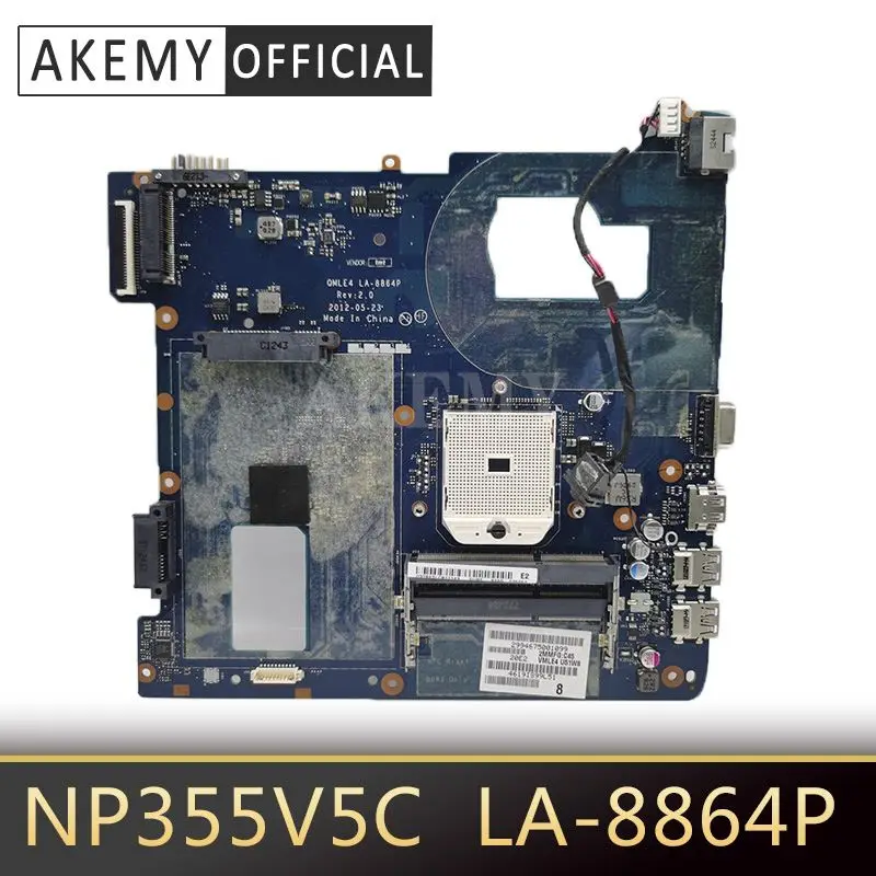 Akemy Original for Samsung NP365E5C NP355V5C 355V4C 355V4X motherboard QMLE4 LA-8864P tested good
Akemy Original for Samsung NP365E5C NP355V5C 355V4C 355V4X motherboard QMLE4 LA-8864P tested good