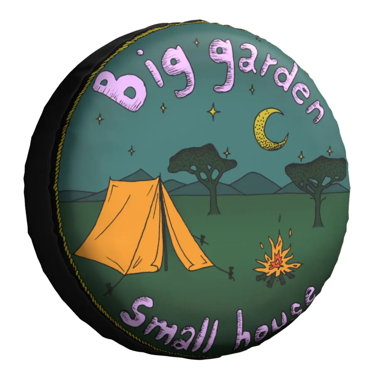 Big Garden Small House Camping Spare Wheel Tire Cover for Toyota RAV4 Prado Camp Campfire Lover Jeep RV SUV Camper 15" 16" 17"
Big Garden Small House Camping Spare Wheel Tire Cover for Toyota RAV4 Prado Camp Campfire Lover Jeep RV SUV Camper 15" 16" 17"