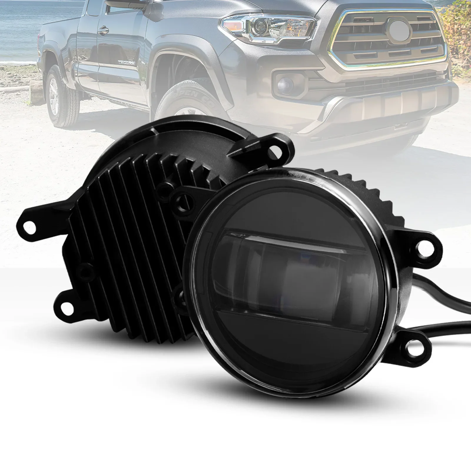 LED Fog Light Lens for Toyota Tacoma 2016-2018, 12V 5500K, Plug and Play Easy Install
LED Fog Light Lens for Toyota Tacoma 2016-2018, 12V 5500K, Plug and Play Easy Install