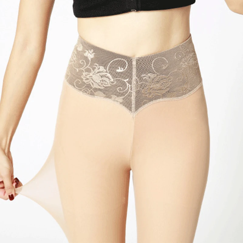 Summer Spring No Velvet Mesh Tights Women Fake Translucent Floral Embroidery Sexy High Waist Super Elastic Pantyhose
Summer Spring No Velvet Mesh Tights Women Fake Translucent Floral Embroidery Sexy High Waist Super Elastic Pantyhose