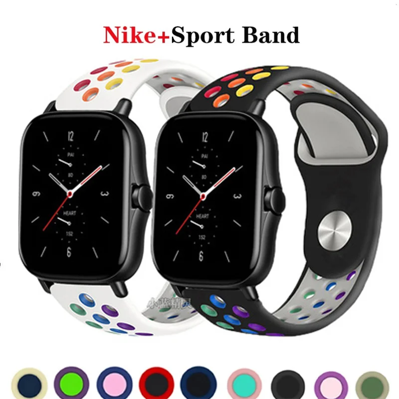 Силиконовый ремешок для Amazfit GTS 2/2e Mini/3/GTR 3 Pro 42 мм/47 мм/GTR2/stratos 2/3, спортивный браслет Amazfit ремешок bip, 20 мм/22 мм
Силиконовый ремешок для Amazfit GTS 2/2e Mini/3/GTR 3 Pro 42 мм/47 мм/GTR2/stratos 2/3, спортивный браслет Amazfit ремешок bip, 20 мм/22 мм