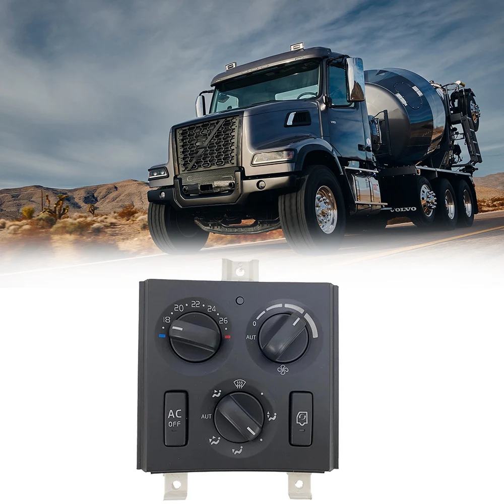 Car Combined Switches for Volvo AC Control Panel Switch with Temperature Sensor Air Cond Control Unit Heater 21318121 
Car Combined Switches for Volvo AC Control Panel Switch with Temperature Sensor Air Cond Control Unit Heater 21318121