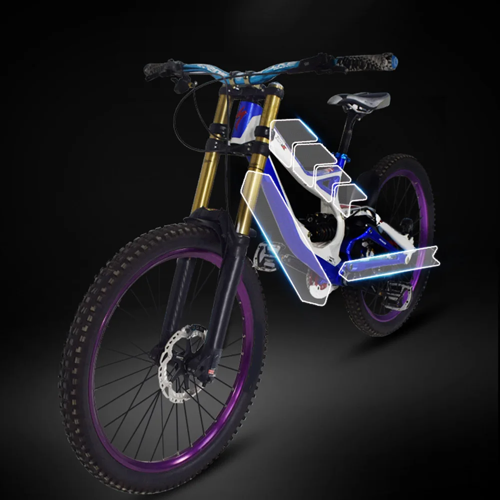 Bicycle Mountain Bike Frame Protection Film Anti-scratch Stickers Transparent 3D Structure Sticker Bicycle Parts Accessories
Bicycle Mountain Bike Frame Protection Film Anti-scratch Stickers Transparent 3D Structure Sticker Bicycle Parts Accessories