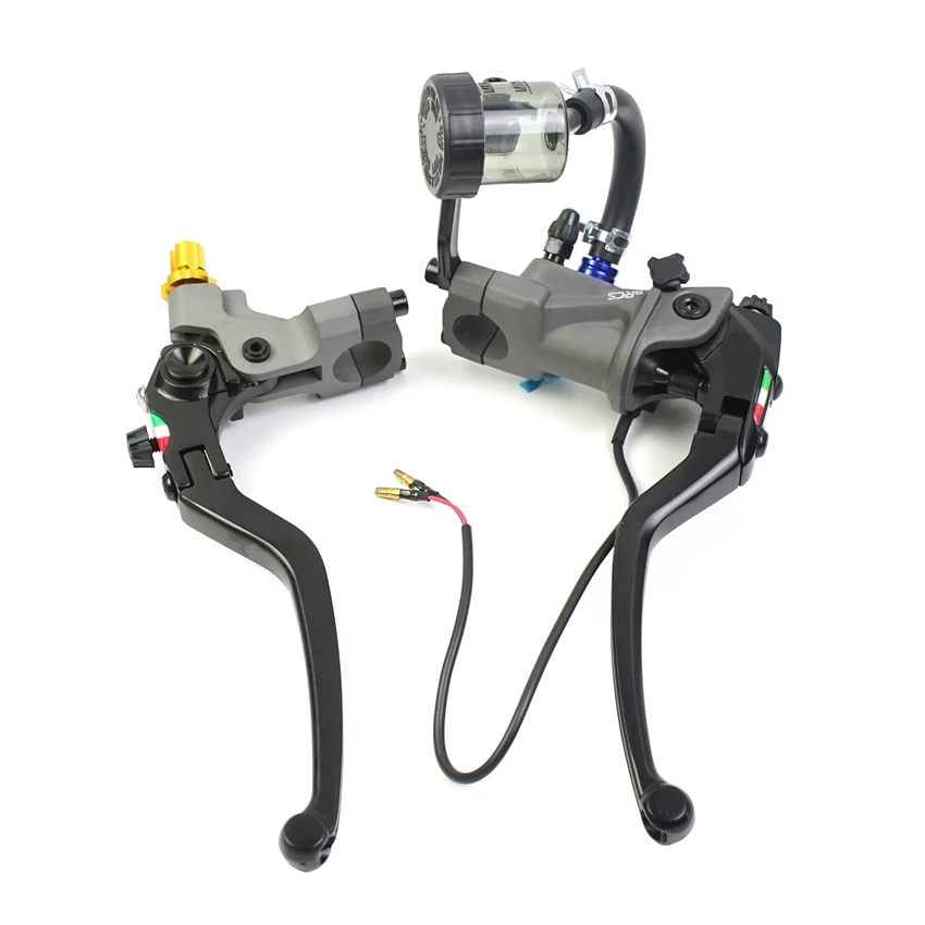 piston Motorcycle Forged Aluminum Mirror Clamp Radial Hydraulic Brake Master Cylinder Cable Clutch Brake Lever Big Piston 19pcs
piston Motorcycle Forged Aluminum Mirror Clamp Radial Hydraulic Brake Master Cylinder Cable Clutch Brake Lever Big Piston 19pcs