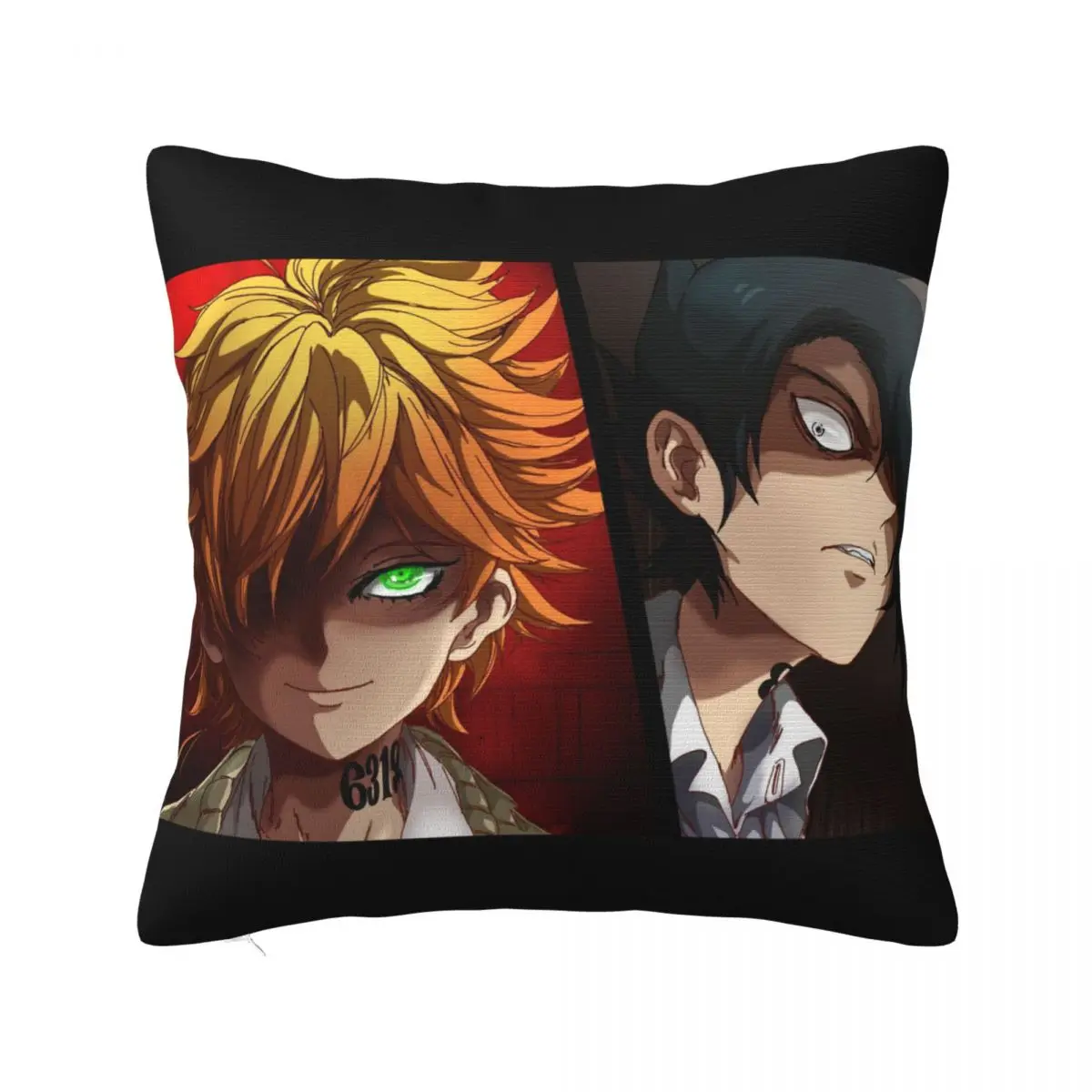 Ray Emma Anime Square Pillow Cases The Promised Neverland Yakusoku no Neverland Cushion Cover Decor Pillowcase for Bed 45*45cm
Ray Emma Anime Square Pillow Cases The Promised Neverland Yakusoku no Neverland Cushion Cover Decor Pillowcase for Bed 45*45cm