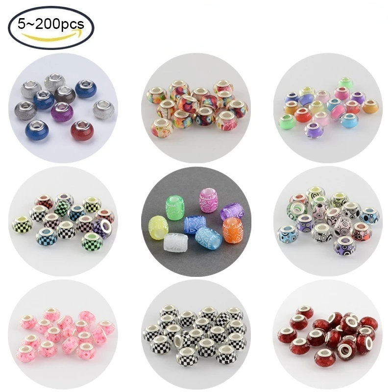 NBEADS 10-200 PCS Acrylic Beads Mosaic Pattern European Style For Jewellery Making DIY
NBEADS 10-200 PCS Acrylic Beads Mosaic Pattern European Style For Jewellery Making DIY