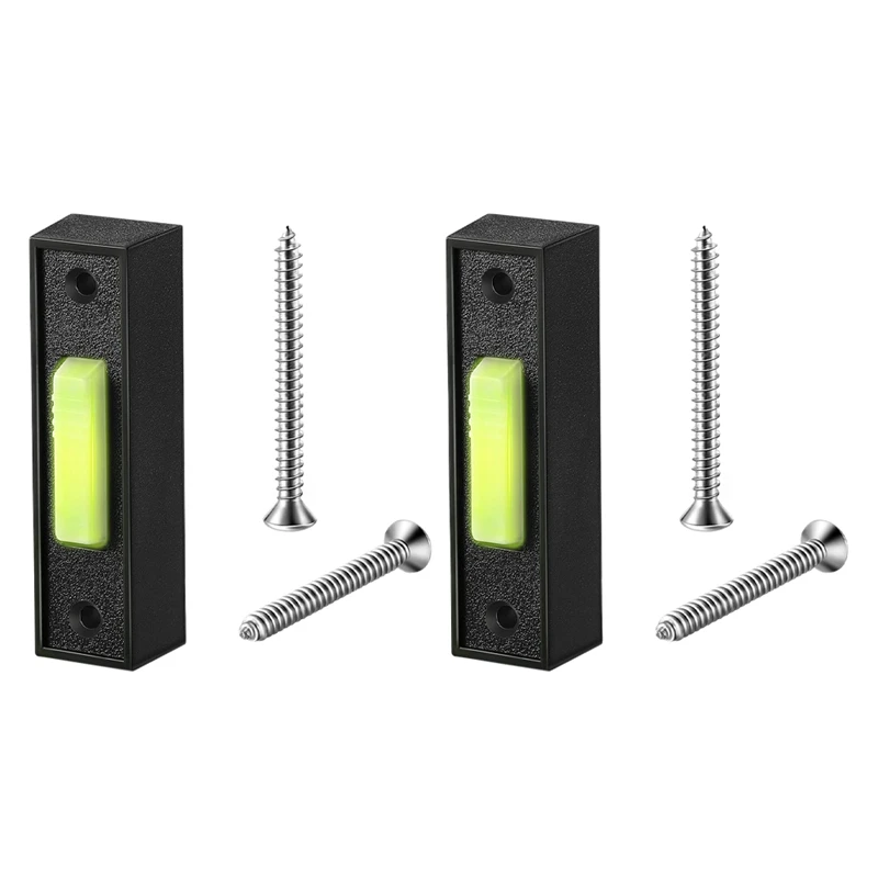 2X Universal Garage Door Opener Switch 41A4166 Wired Lighted Wall Mounted Push Button Black Finish With Center Button
2X Universal Garage Door Opener Switch 41A4166 Wired Lighted Wall Mounted Push Button Black Finish With Center Button