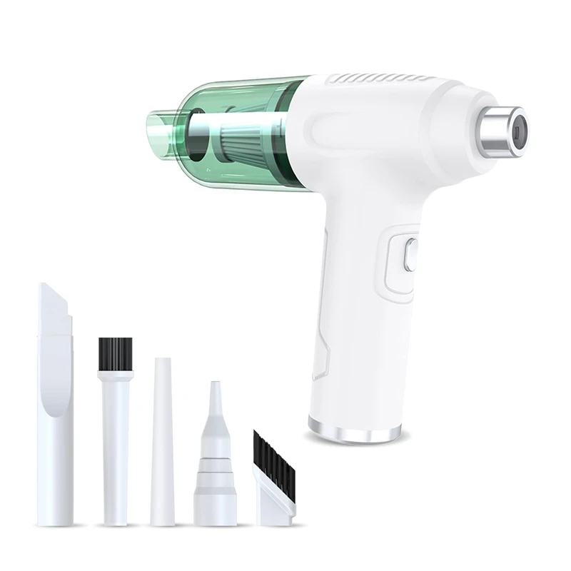 SANQ Compressed Air Duster-Cordless Electric Air Duster 2 In 1 For Effective Keyboard Cleaner,Canned Air Replacement
SANQ Compressed Air Duster-Cordless Electric Air Duster 2 In 1 For Effective Keyboard Cleaner,Canned Air Replacement