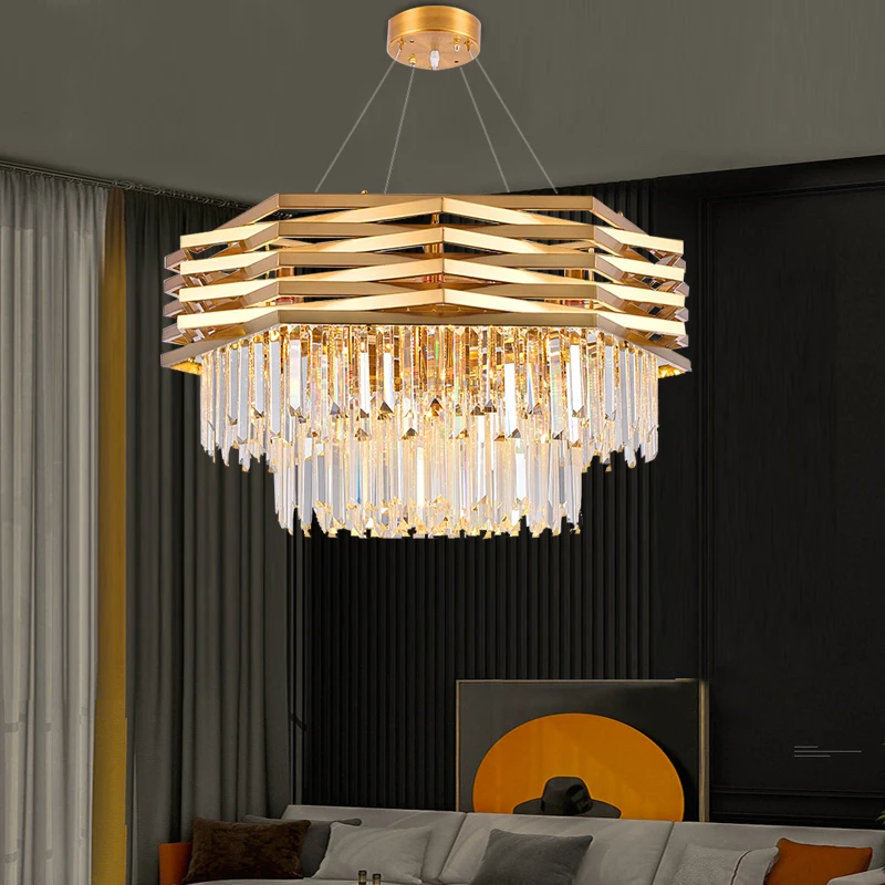 Modern crystal chandelier LED Living room crystal light Bedroom dining room crystal chandelier Room decor lighting crystal lamp
Modern crystal chandelier LED Living room crystal light Bedroom dining room crystal chandelier Room decor lighting crystal lamp