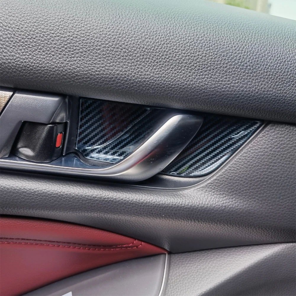 Аксессуары для 2017-2021 Honda Accord крышка внутренней дверной ручки отделка из углеродного волокна Стайлинг
Аксессуары для 2017-2021 Honda Accord крышка внутренней дверной ручки отделка из углеродного волокна Стайлинг