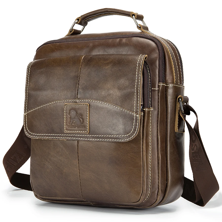 Bag Men For Messenger Cowhide Crossbody Leather Men Male Business Top-handle Tote Genuine Bag Shoulder Bag Vintage Brand Handbag
Bag Men For Messenger Cowhide Crossbody Leather Men Male Business Top-handle Tote Genuine Bag Shoulder Bag Vintage Brand Handbag