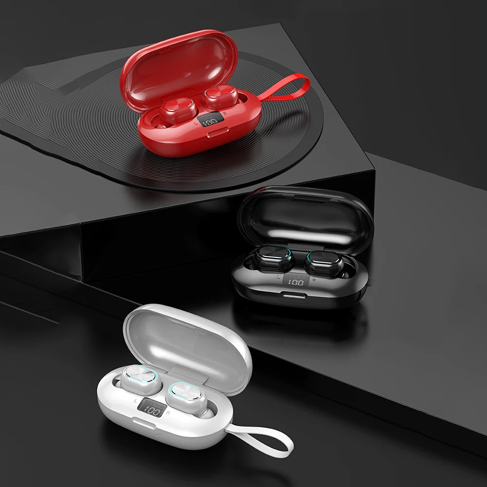 TWS Bluetooth Earphone Earbuds Sport Handsfree Wireless Headphones Headset With Charging Box For IOS IPhone Android
TWS Bluetooth Earphone Earbuds Sport Handsfree Wireless Headphones Headset With Charging Box For IOS IPhone Android