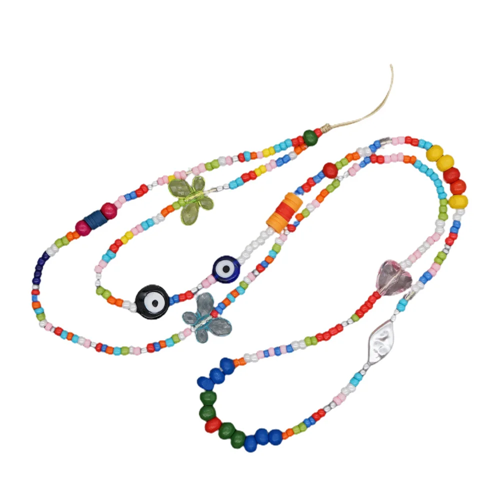 Strap Lanyard Charms Beaded Wrist Mobile Pendant Hanging Camera Rope Decorative Cellphone Decor Case Anti Lost Chain Decoration
Strap Lanyard Charms Beaded Wrist Mobile Pendant Hanging Camera Rope Decorative Cellphone Decor Case Anti Lost Chain Decoration
