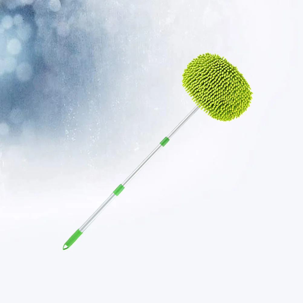 

Three Section Mop Duster Microfiber Mops Retractable Soft Bristle Cleaning Brush