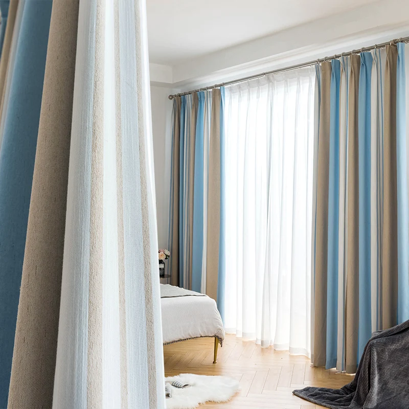 Modern Simple Cotton Linen Curtains For Living Room Bedroom Yellow Striped Blackout Curtains For Kitchen Door Drapes Custom
Modern Simple Cotton Linen Curtains For Living Room Bedroom Yellow Striped Blackout Curtains For Kitchen Door Drapes Custom