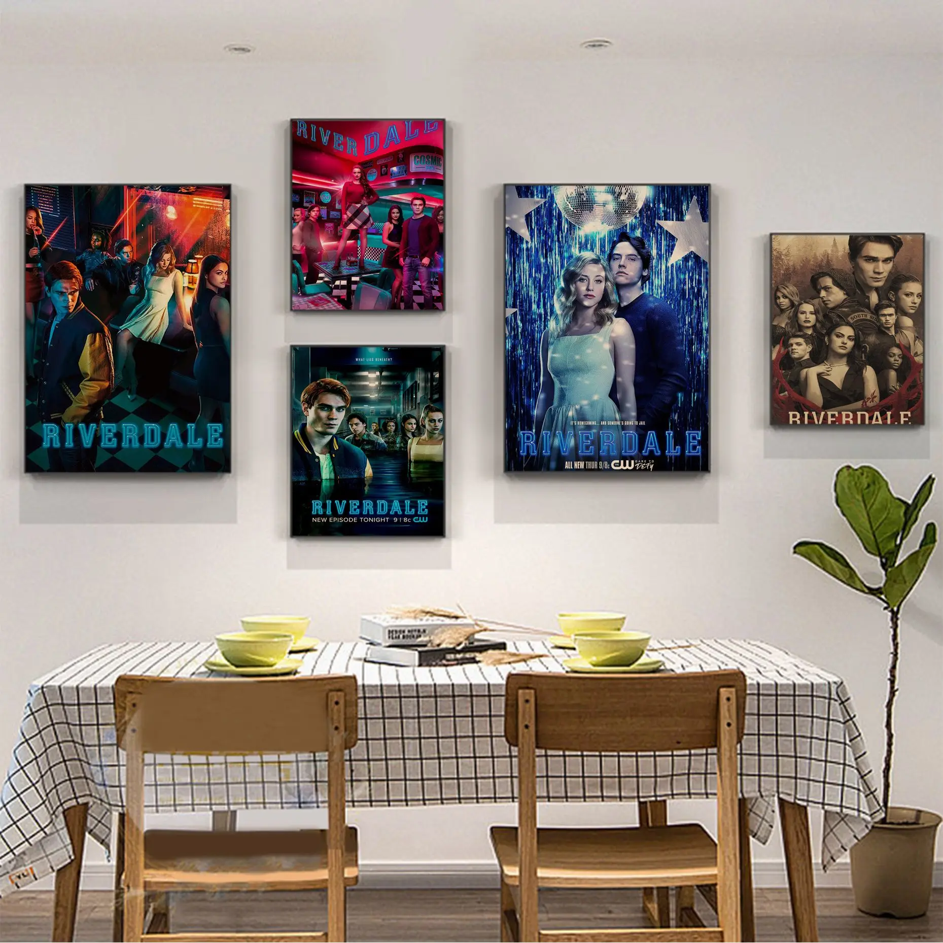 Riverdale Season 5 6 Hot TV Series Show Vintage Posters For Living Room Bar Decoration Nordic home decor
Riverdale Season 5 6 Hot TV Series Show Vintage Posters For Living Room Bar Decoration Nordic home decor