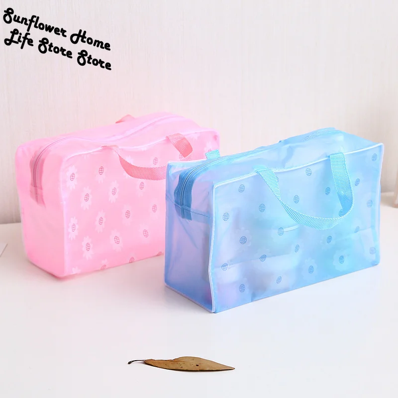 Creative Translucent Waterproof Cosmetic Bag Portable Travel Wash Bag Bathroom Wash Bag Toothbrush Pouch Organizer Storage Bag
Creative Translucent Waterproof Cosmetic Bag Portable Travel Wash Bag Bathroom Wash Bag Toothbrush Pouch Organizer Storage Bag