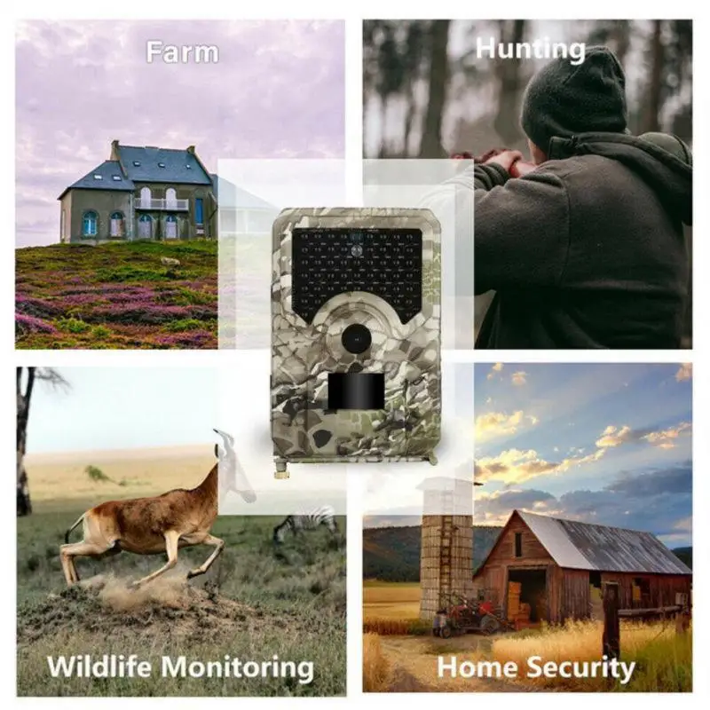 

3mp Color Cmos Waterproof 12mp Trail Camera For Hunt Light Hunting Camera Night Outdoor Camera Photo Vision Camera