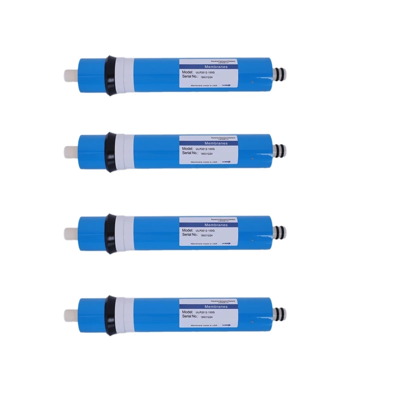 4X 100 Gpd Home Kitchen Reverse Osmosis Ro Membrane Replacement Water System Filter Purifier Water Drinking Treatment
4X 100 Gpd Home Kitchen Reverse Osmosis Ro Membrane Replacement Water System Filter Purifier Water Drinking Treatment
